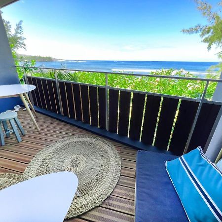 Le Petrel Bleu - Appartement Sur La Plage Des Tortues A Сен-Лё Экстерьер фото