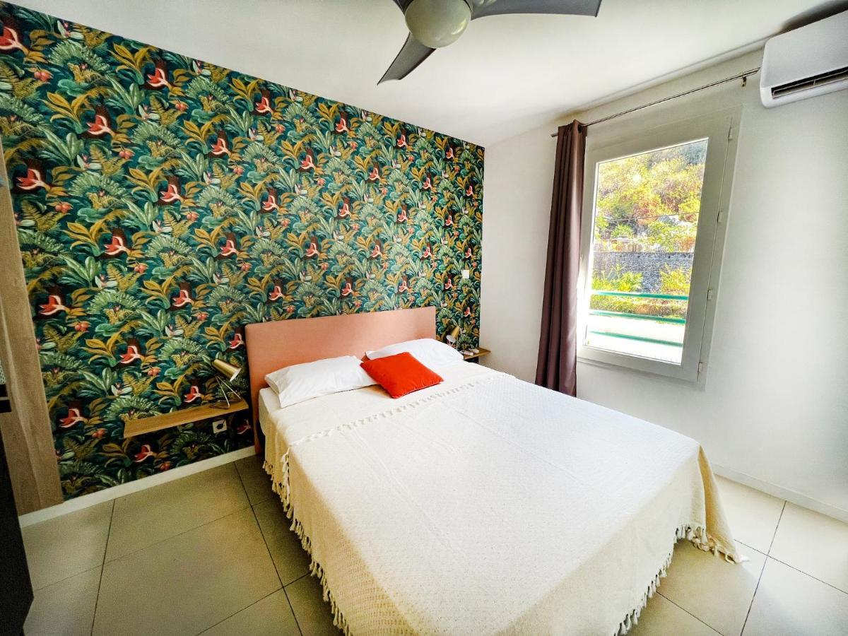 Le Petrel Bleu - Appartement Sur La Plage Des Tortues A Сен-Лё Экстерьер фото